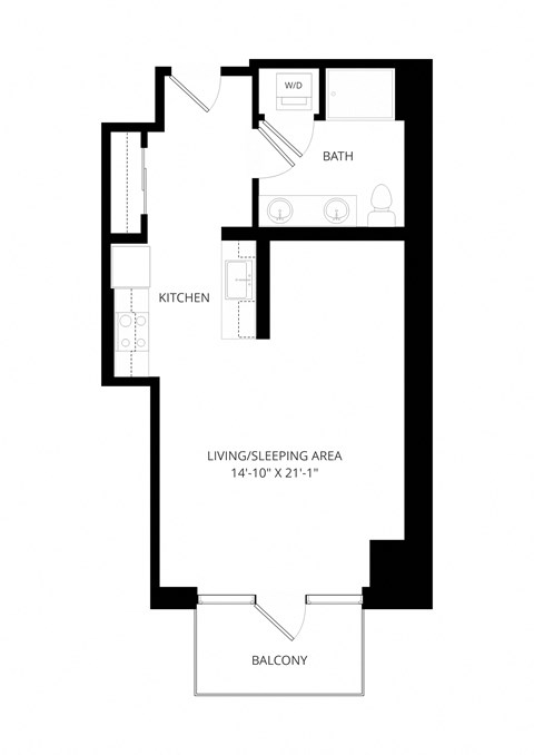 a floor plan of a house showing the floor plan for an open floor plan